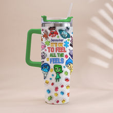 Load image into Gallery viewer, Personalized Autism Awareness Tumbler with Handle for Kids