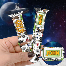Load image into Gallery viewer, Personalized Star Wars Apple Watch Band Custom Name Gift
