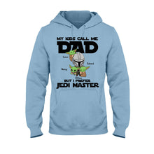 Load image into Gallery viewer, Personalized Jedi Master T-shirt & Hoodie Gift for Dad