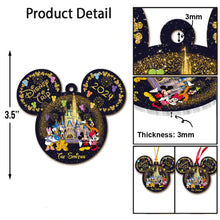 Load image into Gallery viewer, Personalized Family Photo Mouse Ornament Custom Gift for Christmas