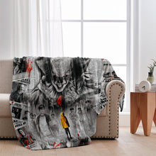 Load image into Gallery viewer, Personalized Horror Movie Blanket Custom Design Gift for Halloween
