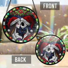 Load image into Gallery viewer, Personalized Stained Glass Suncatcher Unique Christmas Gift