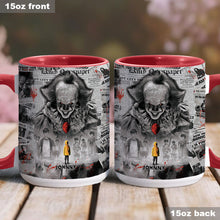 Load image into Gallery viewer, Personalized Horror Movie Accent Mug Custom Gift for Fans