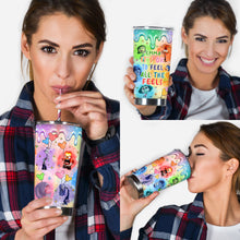 Load image into Gallery viewer, Personalized Tumbler It's Ok To Feel All The Feels Gift for Kids