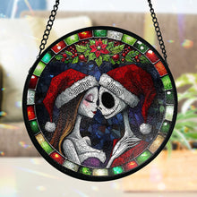 Load image into Gallery viewer, Personalized Stained Glass Suncatcher Unique Christmas Gift