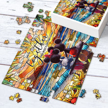 Load image into Gallery viewer, Personalized Couple Jigsaw Puzzle Unique Gift for Engagement Anniversary