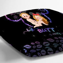 Load image into Gallery viewer, Personalized Best Butt Ever Mouse Ears Throw Pillow for Couples