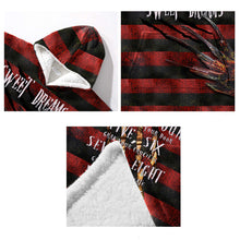 Load image into Gallery viewer, Personalized Sweet Dreams Blanket Hoodie Custom Name Gift for Halloween