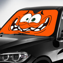 Load image into Gallery viewer, Personalized Funny Car Sunshade with Emotions for Vehicle Protection