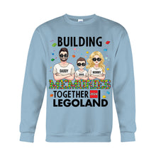 Load image into Gallery viewer, Personalized Family T-Shirt and Hoodie with Custom Names Gift