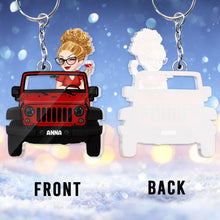 Load image into Gallery viewer, Personalized Acrylic Car Keychain Custom Name Gift for Her