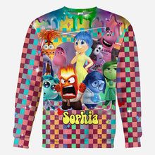 Load image into Gallery viewer, Personalized All Over Print Shirt Custom Name for Kids