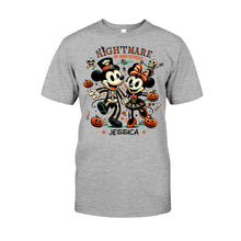 Load image into Gallery viewer, Personalized Nightmare On Main Street T-shirt & Hoodie for Halloween Gift