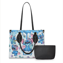 Load image into Gallery viewer, Personalized Ohana Leather Handbag Gift for Her - Floral Design