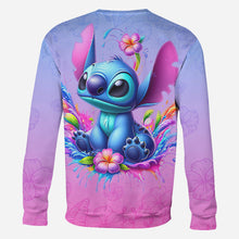 Load image into Gallery viewer, Personalized Blue Ohana All Over Shirt Custom Name Gift