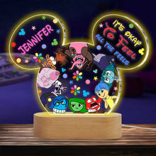 Load image into Gallery viewer, Personalized Acrylic Shaped Light Plaque Custom Name Gift
