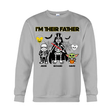 Load image into Gallery viewer, Personalized Halloween T-shirt & Hoodie I'm Their Father Gift