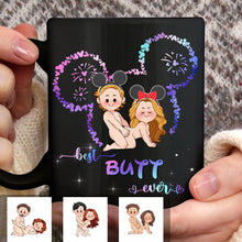 Load image into Gallery viewer, Personalized Naughty Mouse Mug Custom Couple Gift for Valentine's Day