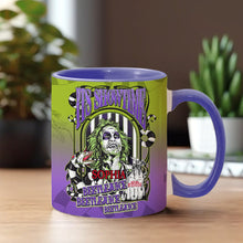 Load image into Gallery viewer, Personalized Beetlejuice Accent Mug Custom Name Halloween Gift
