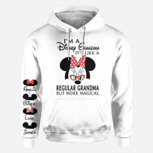 Load image into Gallery viewer, Personalized Disney Grandma All Over Shirt with Custom Names