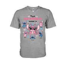 Load image into Gallery viewer, Custom Grandma Mouse T-shirt & Hoodie with Family Names | Personalized Gift