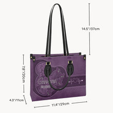 Load image into Gallery viewer, Personalized Mouse Ears Leather Handbag Custom Name Gift for Grandma