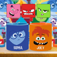 Load image into Gallery viewer, Personalized Two-Tone Accent Mug Custom Name Gift