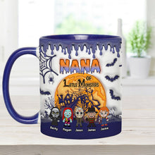 Load image into Gallery viewer, Personalized Halloween Mug for Grandma of Little Monsters