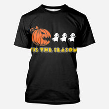 Load image into Gallery viewer, Personalized Halloween All Over Shirt Custom Name Gift