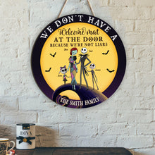 Load image into Gallery viewer, Personalized Unique Wood Sign Custom Family Name Wall Art
