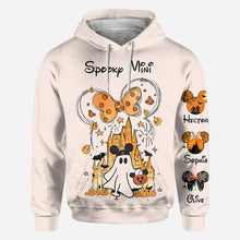 Load image into Gallery viewer, Personalized Halloween All Over Shirt Custom Name Gift for Mom