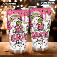 Load image into Gallery viewer, Personalized Grinch Tumbler Custom Name Holiday Drinkware