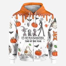 Load image into Gallery viewer, Personalized Nightmare Before Christmas All Over Shirt for Halloween
