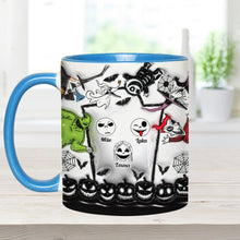 Load image into Gallery viewer, Personalized Nightmare Accent Mug Custom Name Gift for Mom or Dad