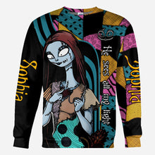 Load image into Gallery viewer, Personalized Nightmare Before Christmas All Over Shirt Custom Name Gift