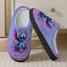 Load image into Gallery viewer, Personalized Cozy Slippers with Custom Name for Kids