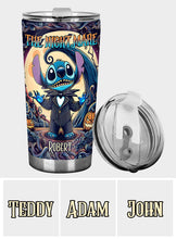 Load image into Gallery viewer, Personalized Ohana Tumbler The Nightmare Custom Gift for Halloween