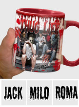 Load image into Gallery viewer, Personalized Thug Life Accent Mug Custom Name Gift for Halloween