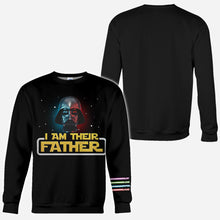 Load image into Gallery viewer, Personalized I Am Your Father All Over Shirt Custom Names Gift for Dad