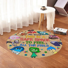 Load image into Gallery viewer, Personalized Autism Awareness Round Rug Gift for Teachers