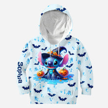 Load image into Gallery viewer, Personalized Halloween Ohana All Over Shirt Gift for Family