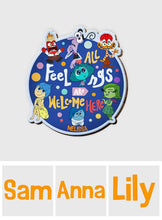 Load image into Gallery viewer, Personalized Shaped Car Visor Clip All Feelings Welcome Gift