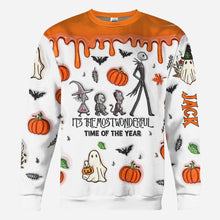 Load image into Gallery viewer, Personalized Nightmare Before Christmas All Over Shirt for Halloween