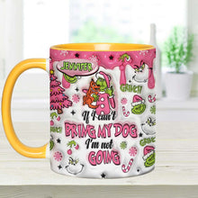 Load image into Gallery viewer, Personalized Grinch Accent Mug Custom Name Gift for Dog Lovers