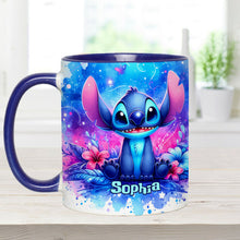 Load image into Gallery viewer, Personalized Ohana Accent Mug Custom Name Gift for Family