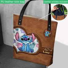 Load image into Gallery viewer, Personalized Ohana Tote Bag with Custom Name for Family