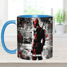 Load image into Gallery viewer, Personalized Psychopath Accent Mug Custom Name Gift Idea
