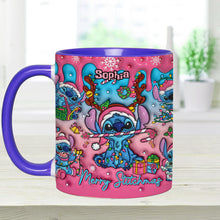 Load image into Gallery viewer, Personalized Ohana Accent Mug Christmas Gift for Mom