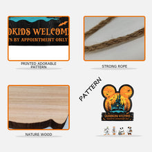 Load image into Gallery viewer, Personalized Grandkids Welcome Sign Custom Names Gift for Grandma