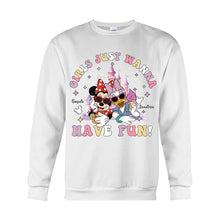 Load image into Gallery viewer, Personalized Girls Just Wanna Have Fun T-shirt & Hoodie for Kids